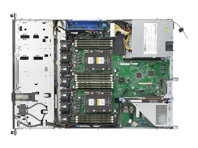 HPE ProLiant DL160 Gen10 4210R 10-ядрен 2.4GHz Xeon Silver 1P 4LFF 16GB-R S100i 1x500W 2x1GbE 2xPCIe: 1 x16 FH / 1 x8 LP