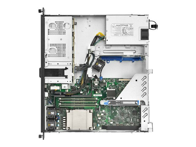 HPE ProLiant DL20 Gen10 + 1HE Xeon E-2314 4-ядрен 2.8GHz 1x16GB-U 2xLFF Hot Plug VROC 290W Std PSU 2x PCIe 4.0 слота