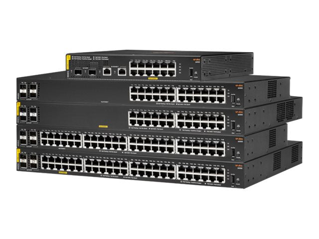 HPE Aruba 6000 48G CL4 PoE+ 370W 4SFP комутатор R8N85A
