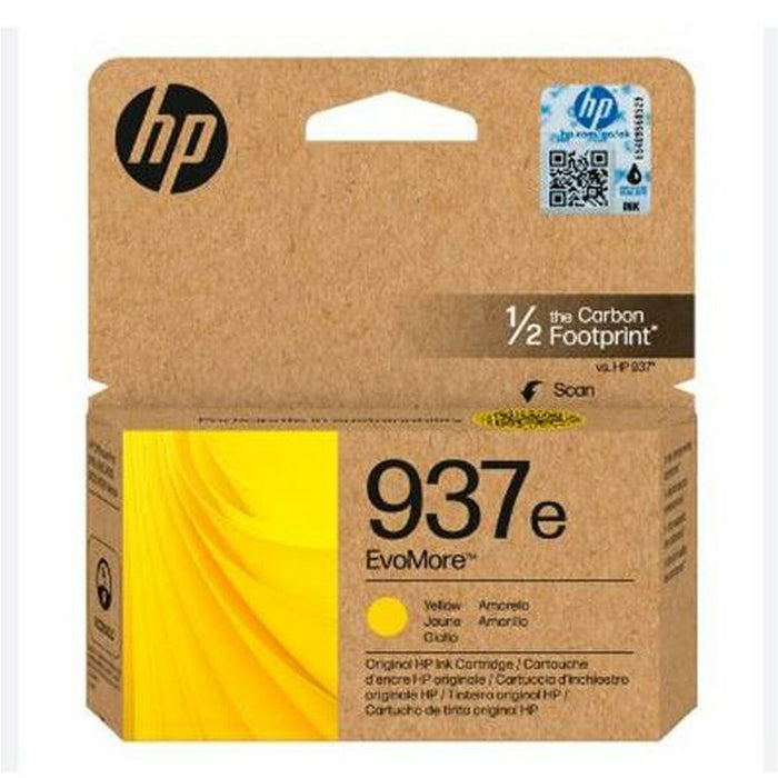 Оригиална касета за мастило HP Nº 937E Жълт (50 броя)