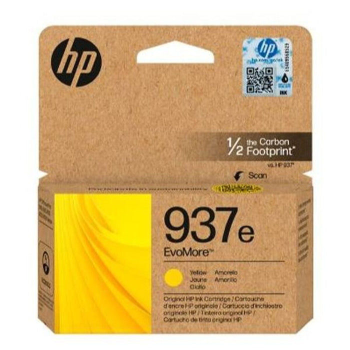 Оригиална касета за мастило HP Nº 937E Жълт (50 броя)