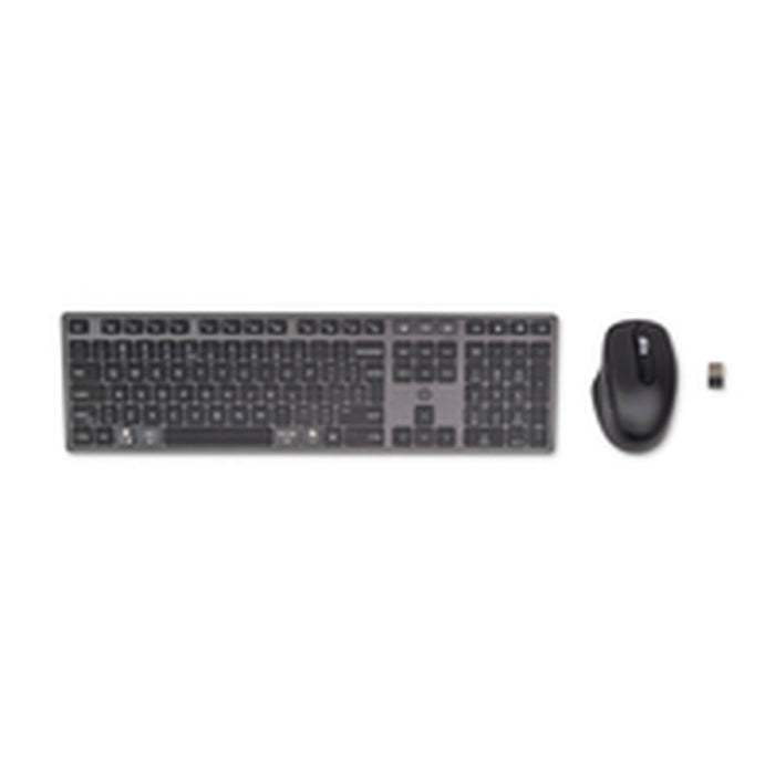 Клавиатура с мишка HP 9T5A9AA Черен английски език QWERTY