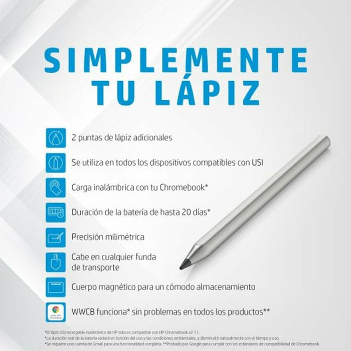 Оптичен молив HP 3V1V2AA Сребрист