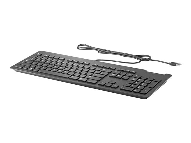 HP USB Bulk Business Slim CCID SmartCard клавиатура - английски QWERTY (EN)