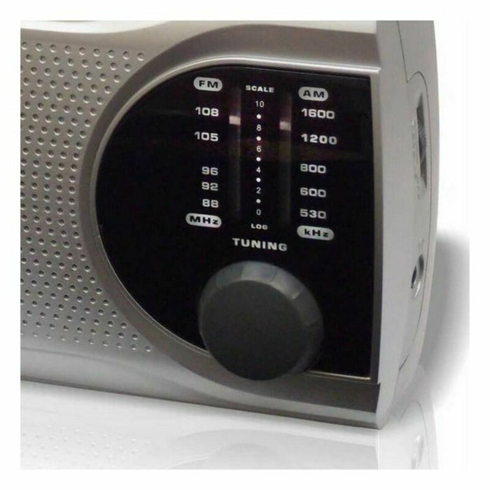 AM / FM радио Haeger PR-BIB.004B Сив