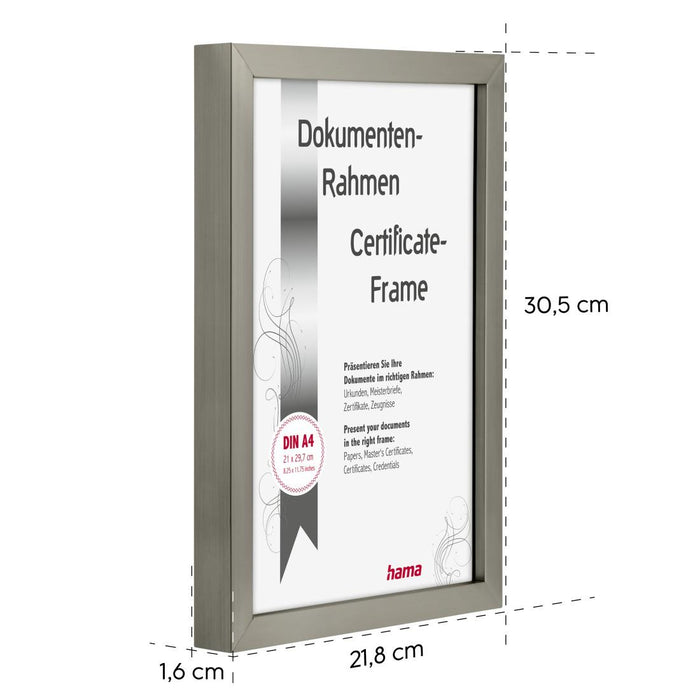 HAMA Рамка за снимки &ldquo;Chiaro&rdquo;, 21 x 29,7 см, DIN A4
