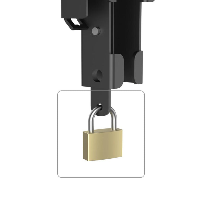 HAMA Стенна стойка за TV, 165 см (65") до 50 кг, защита от кражба