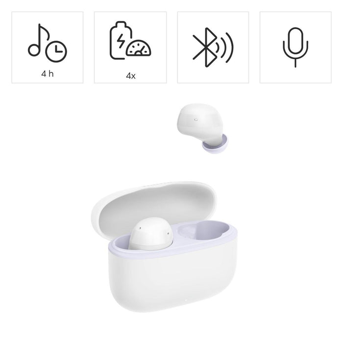 HAMA Блутут слушалки &quot;Freedom Buddy II&quot;, True Wireless, Бял