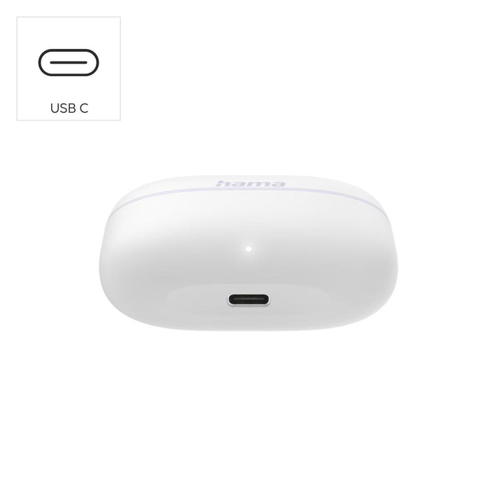 HAMA Блутут слушалки &quot;Freedom Buddy II&quot;, True Wireless, Бял