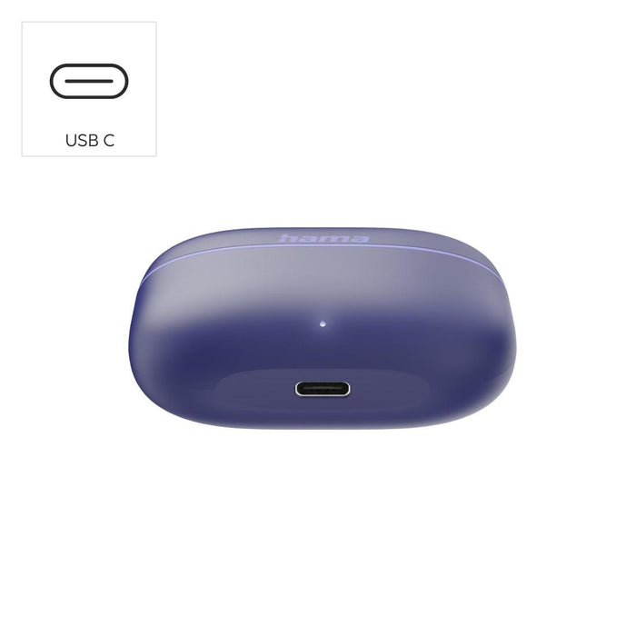 HAMA Блутут слушалки &quot;Freedom Buddy II&quot;, True Wireless, Лилав