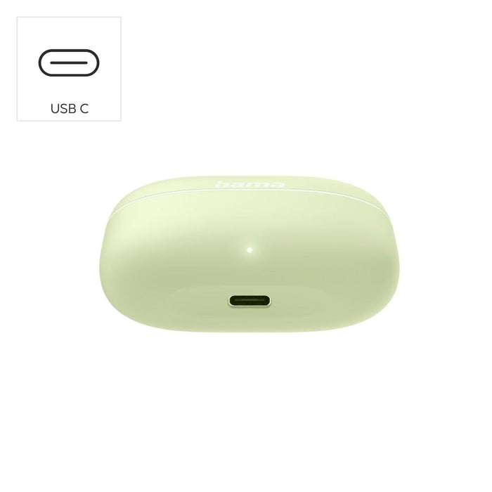 HAMA Блутут слушалки &quot;Freedom Buddy II&quot;, True Wireless, Зелен