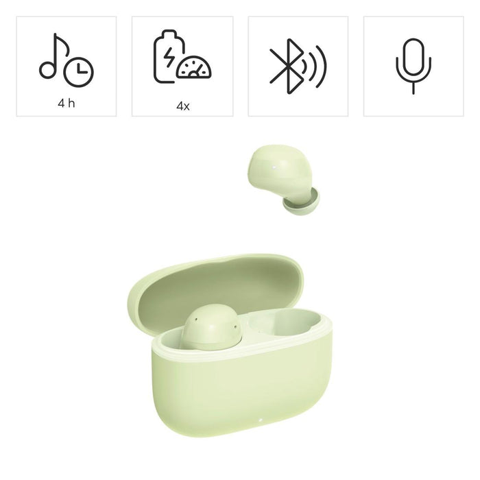 HAMA Блутут слушалки &quot;Freedom Buddy II&quot;, True Wireless, Зелен