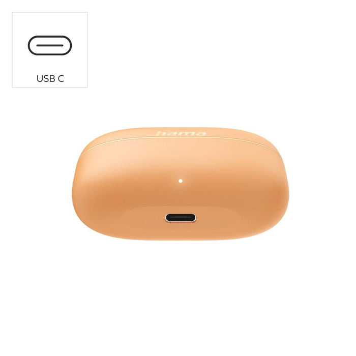 HAMA Блутут слушалки &quot;Freedom Buddy II&quot;, True Wireless, Оранжев