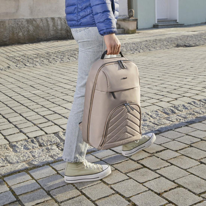 HAMA Раница за лаптоп &quot;Premium Lightweight&quot;, до 41 см (16,2&quot;), бежов