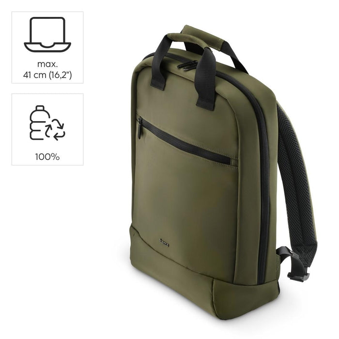 HAMA Раница за лаптоп &quot;Ultra Lightweight&quot;, до 41 см (16,2&quot;), зелена