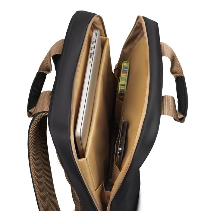 HAMA Раница за лаптоп &quot;Ultra Lightweight&quot;, до 41 см (16,2&quot;), черно с кафяво