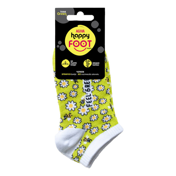 ВЕЛИКДЕНСКИ КЪСИ ЧОРАПИ HAPPY FOOTOPIA ПЧЕЛИ 35-38