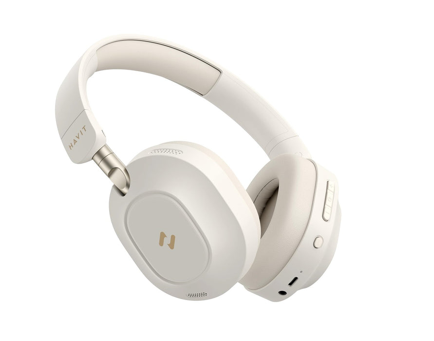 Слушалки Havit H668BT beige