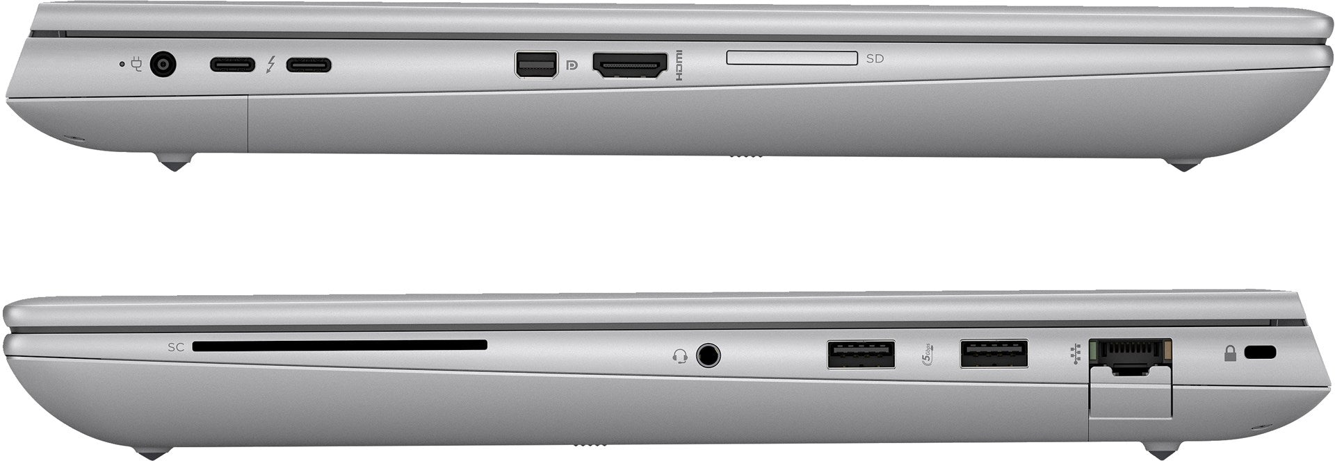 HP ZBook Fury 16 G11 Intel® Core™ i9 i9-14900HX Мобилна работна станция 40,6 см (16") WUXGA 64 GB DDR5-SDRAM 2 TB SSD NVIDIA Quadro RTX 4000 Wi-Fi 7 (802.11be) Windows 11 Pro Сив