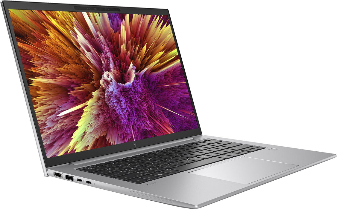 HP ZBook Firefly G10 Intel® Core™ i7 i7-1355U Мобилна работна станция 35,6 см (14") WUXGA 16 GB DDR5-SDRAM 1 TB SSD NVIDIA RTX A500 Wi-Fi 6E (802.11ax) Windows 11 Pro Сребрист