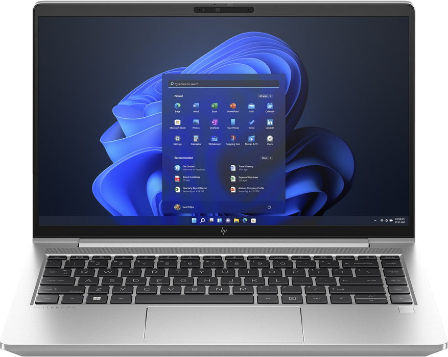 Лаптоп HP EliteBook 640 G10 Intel® Core™ i5 i5-1345U 35,6 см (14") Full HD 16 GB DDR4-SDRAM 256 GB SSD Wi-Fi 6E (802.11ax) Windows 11 Pro Сребърен Нов преопаковане/преопаковане