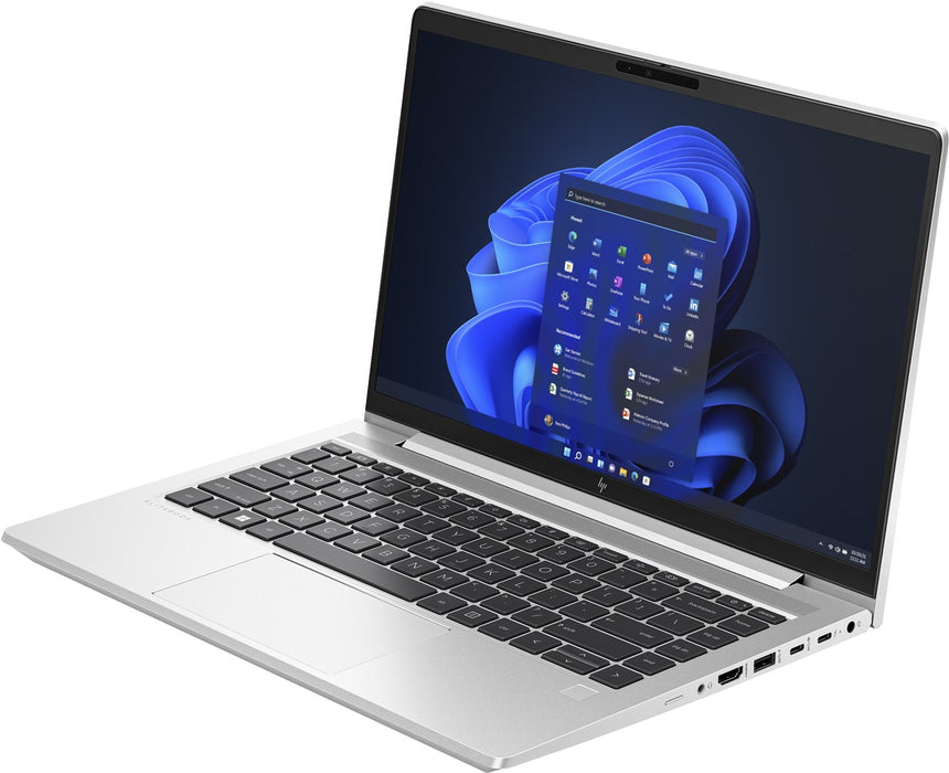 Лаптоп HP EliteBook 640 G10 Intel® Core™ i5 i5-1345U 35,6 см (14") Full HD 16 GB DDR4-SDRAM 256 GB SSD Wi-Fi 6E (802.11ax) Windows 11 Pro Сребърен Нов преопаковане/преопаковане