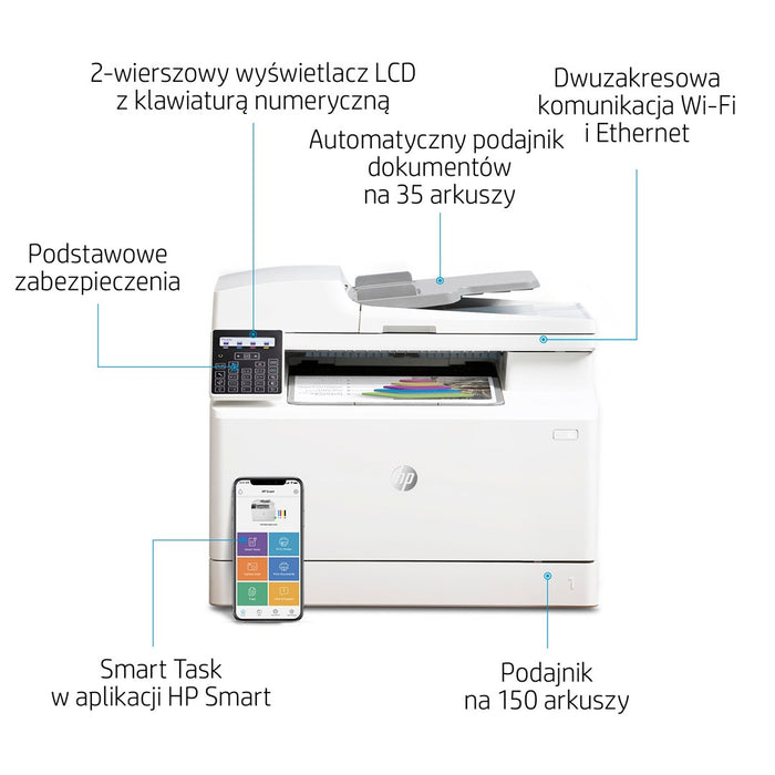 HP Color LaserJet Pro MFP M183fw Laser A4 600 x 600 DPI 16 ppm Wi-Fi