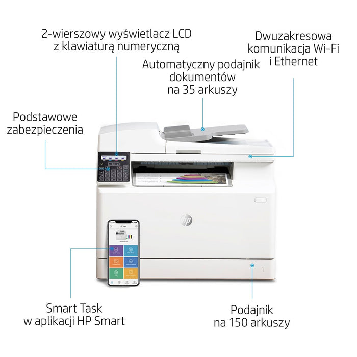 HP Color LaserJet Pro MFP M183fw Laser A4 600 x 600 DPI 16 ppm Wi-Fi