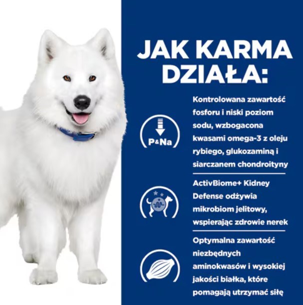 Hill's PD K/D Kidney + Mobility - суха храна за кучета - 4кг