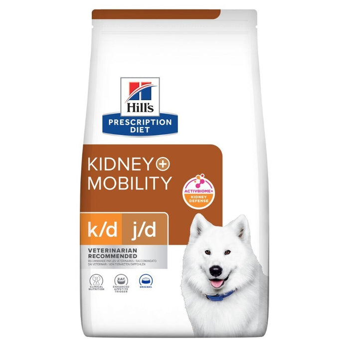 Hill's PD K/D Kidney + Mobility - суха храна за кучета - 4кг