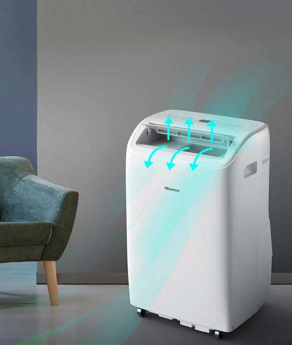 МОБИЛЕН КЛИМАТИК HISENSE APH12QC, 12000 BTU, ОТОПЛЕНИЕ/ОХЛАЖДАНЕ