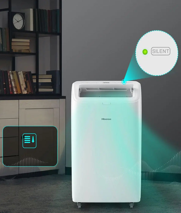 МОБИЛЕН КЛИМАТИК HISENSE APH12QC, 12000 BTU, ОТОПЛЕНИЕ/ОХЛАЖДАНЕ