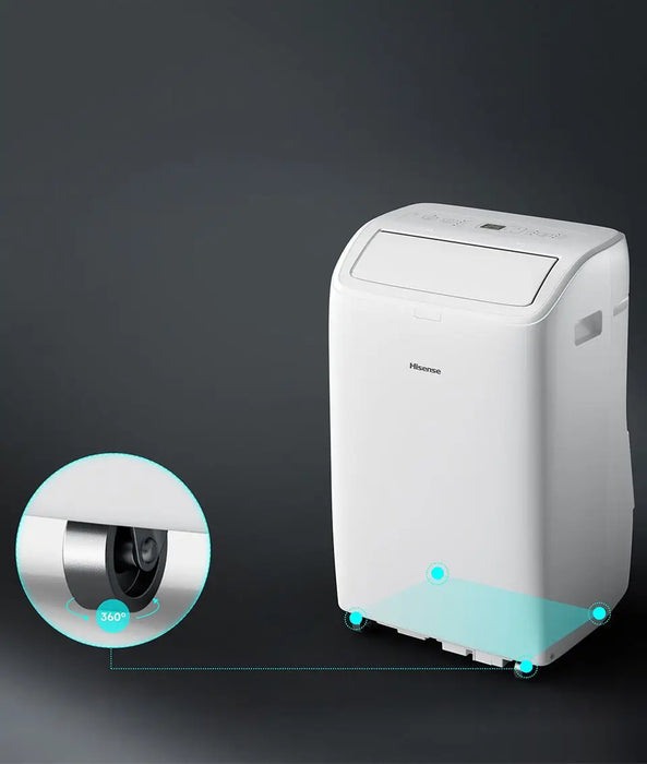 МОБИЛЕН КЛИМАТИК HISENSE APH12QC, 12000 BTU, ОТОПЛЕНИЕ/ОХЛАЖДАНЕ