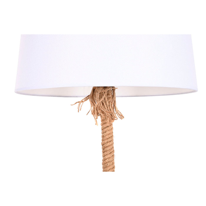 Лампион Home ESPRIT Бял Кафяв Въже 50 W 220 V 40 x 40 x 151 cm