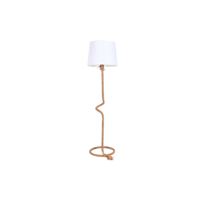 Лампион Home ESPRIT Бял Кафяв Въже 50 W 220 V 40 x 40 x 151 cm