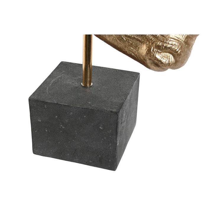 Декоративна фигурка Home ESPRIT Черен Златен 33 x 24 x 43,5 cm