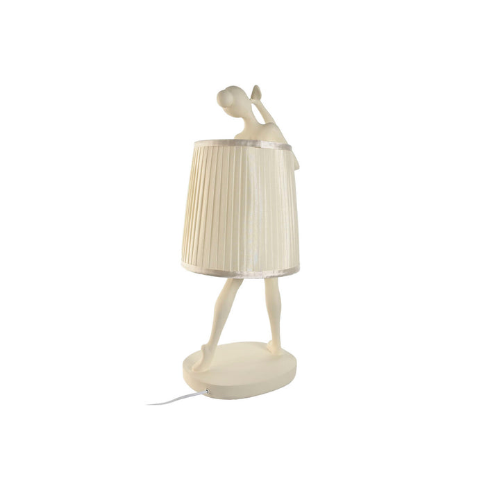 Настолна лампа Home ESPRIT Бял Смола 40 W 220 V 29 x 25 x 62,5 cm