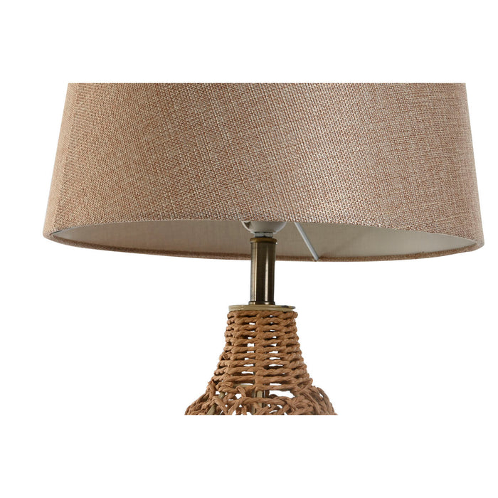 Настолна лампа Home ESPRIT Кафяв Бежов Златен Естествен 50 W 220 V 33 x 33 x 60 cm