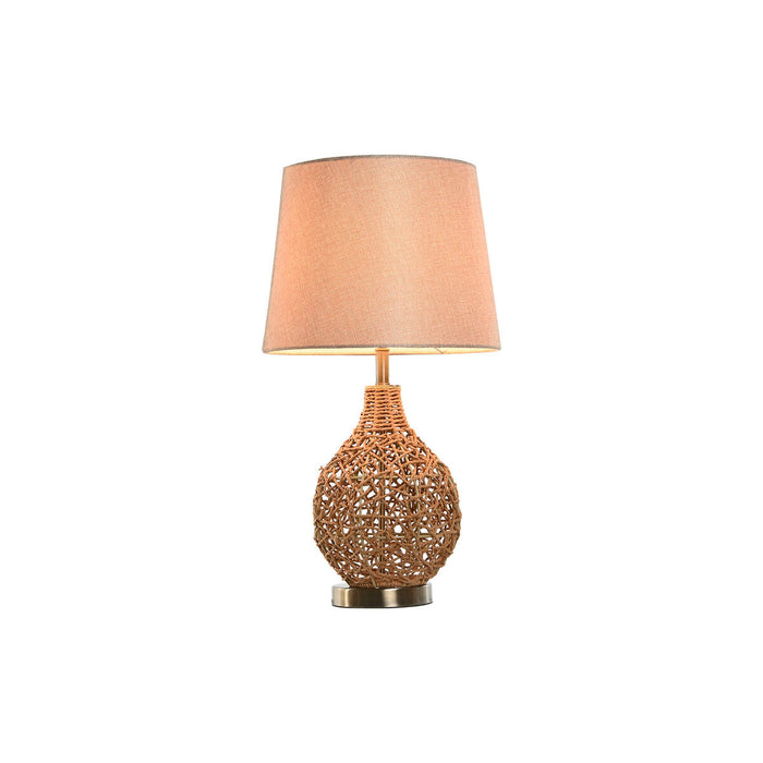 Настолна лампа Home ESPRIT Кафяв Бежов Златен Естествен 50 W 220 V 33 x 33 x 60 cm