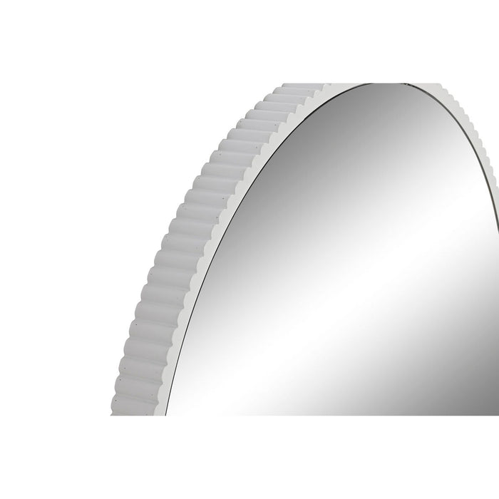 Стенно огледало Home ESPRIT Бял Град 70 x 4,5 x 70 cm