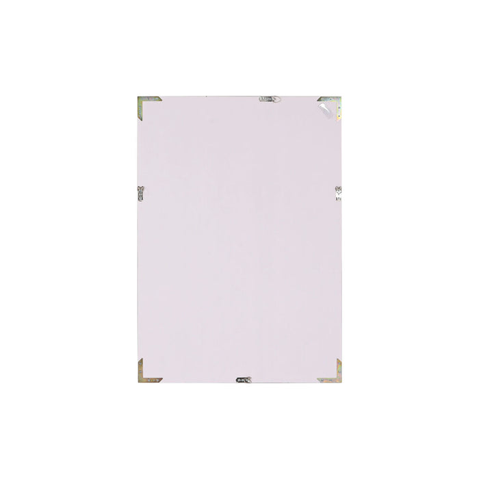 Стенно огледало Home ESPRIT Бял Кафяв Бежов Сив Кристал полистирен 63,3 x 2,6 x 89,6 cm (4 броя)