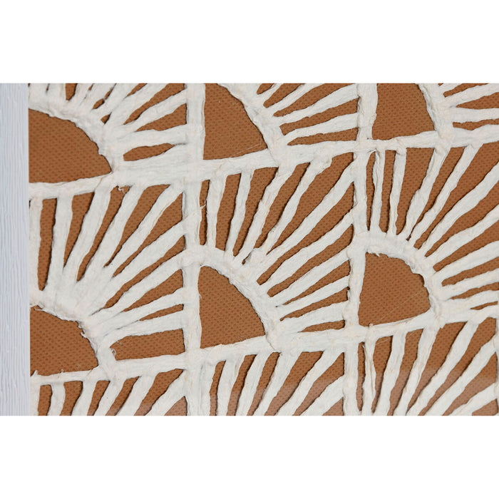 Комплект от 4 снимки Home ESPRIT хартия Кристал 22 x 2 x 22 cm