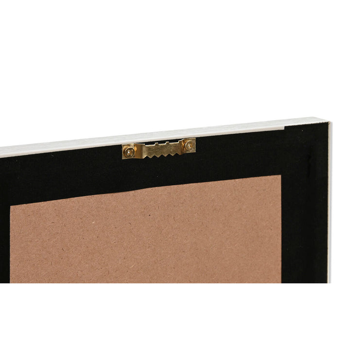 Комплект от 4 снимки Home ESPRIT хартия Кристал 22 x 2 x 22 cm