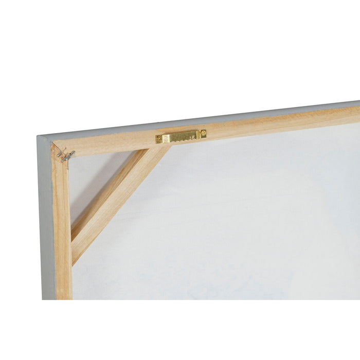 Пластно Home ESPRIT Пластно Дървен MDF 80 x 3 x 80 cm