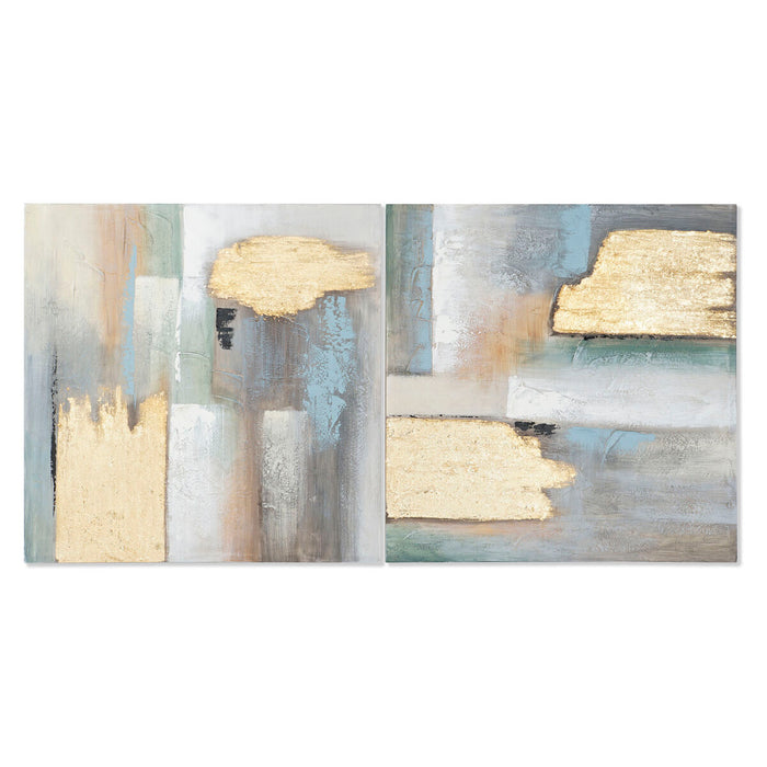 Пластно Home ESPRIT Пластно Дървен MDF 80 x 3 x 80 cm