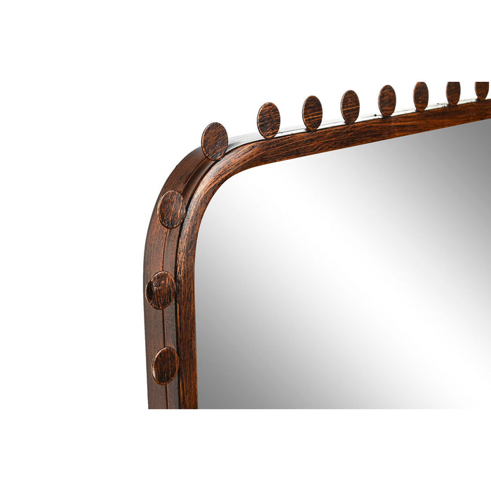 Стенно огледало Home ESPRIT Черен Златен Неокласически 44 x 2,5 x 64 cm