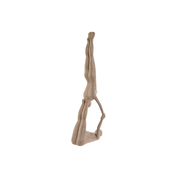 Декоративна фигурка Home ESPRIT Бежов Yoga 29,5 x 8 x 28 cm