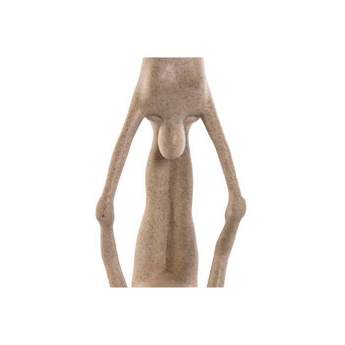Декоративна фигурка Home ESPRIT Бежов Yoga 29,5 x 8 x 28 cm