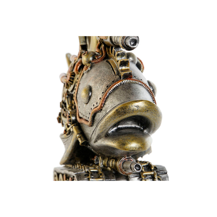 Декоративна фигурка Home ESPRIT Сив Многоцветен Риба 31,5 x 9 x 22 cm