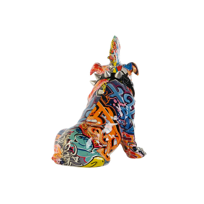 Декоративна фигурка Home ESPRIT Многоцветен Куче 17 x 25 x 27 cm
